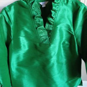 Crown and Ivy, Green-(Christmas or Kelly green) ladies M top